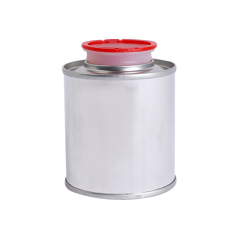 Boîte de conserve ronde d'huile moteur 100 ml/250 ml avec couvercle en plastique