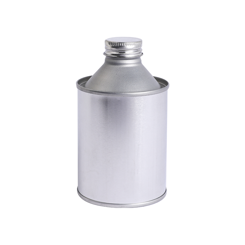 Boîte de conserve ronde à vis de colle pour réparation de pneus, 200ml/250ml, avec capuchon en plastique avec brosse